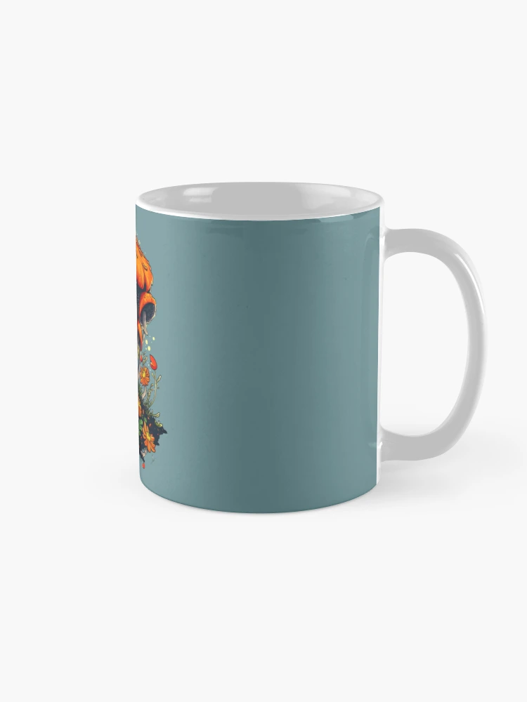 Embrace your dark side with the Aesthetic Goblincore and Dark Skeleton Skull Coffee Mug—perfect for lovers of gothic aesthetics and nature’s hidden wonders. - www.lacoo.eu