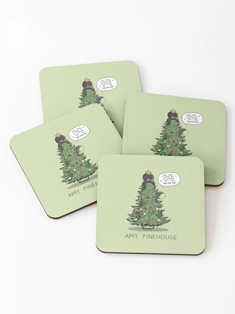 Amy Pinehouse Coasters (Set of 4) - www.lacoo.eu