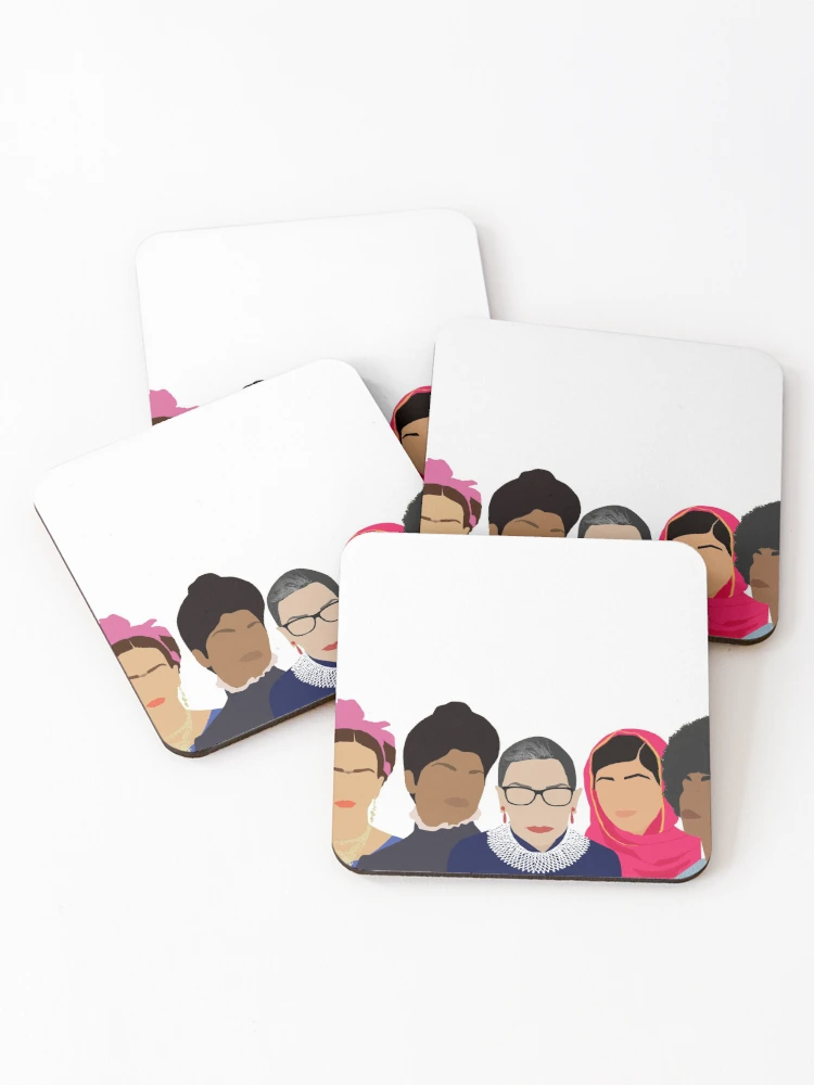 Feminist Girl Gang- Squad Goals Coasters (Set of 4) - www.lacoo.eu
