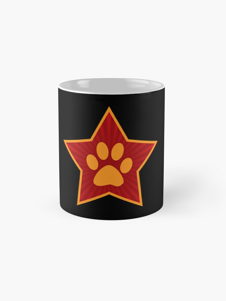 Cat Communism Red STAR Coffee Mug - www.lacoo.eu