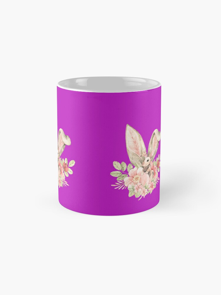 Flower Rabbit: Creative and Natural Awakening Coffee Mug - www.lacoo.eu