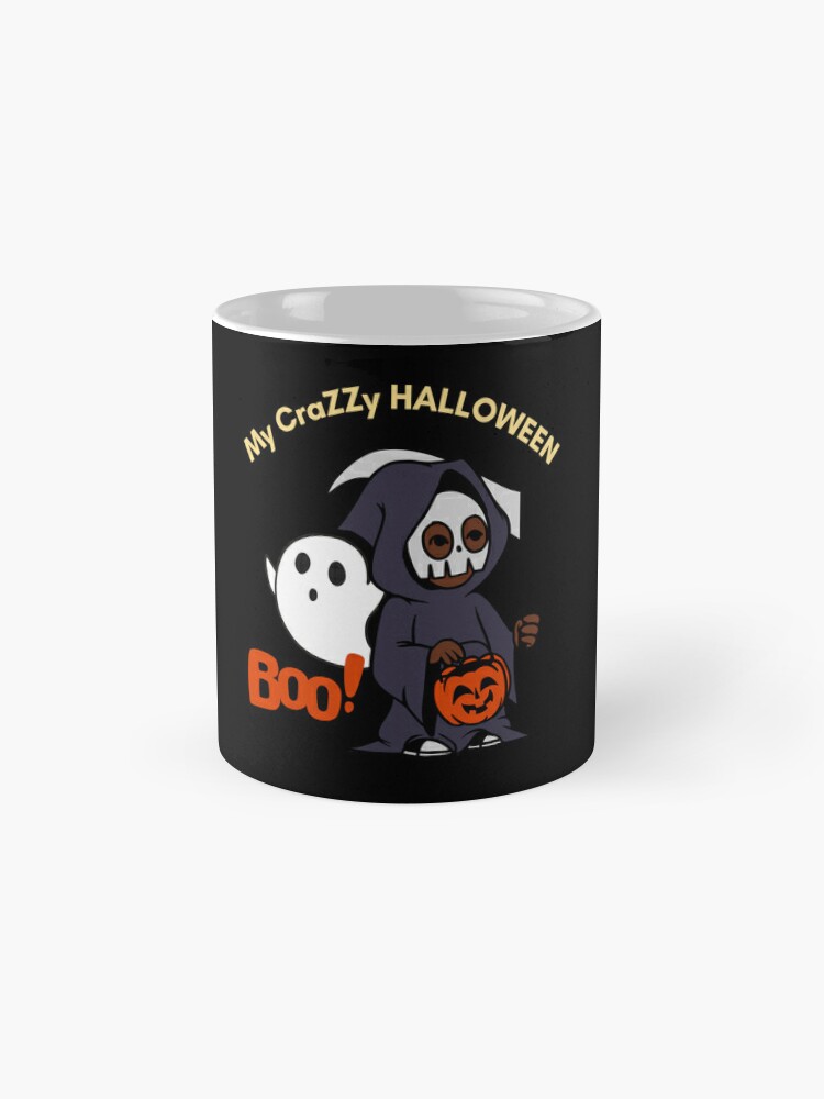 My Crazzy Halloween, Funny Gifts Coffee Mug - www.lacoo.eu