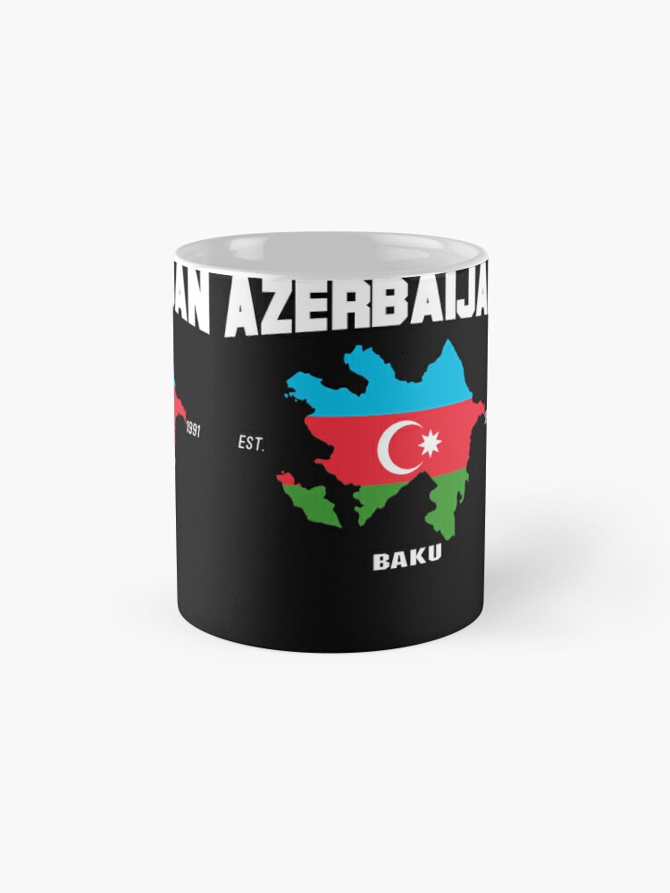 Azerbaijan Flag, Azerbaijani Map, Azərbaycan National Day Coffee Mug - www.lacoo.eu