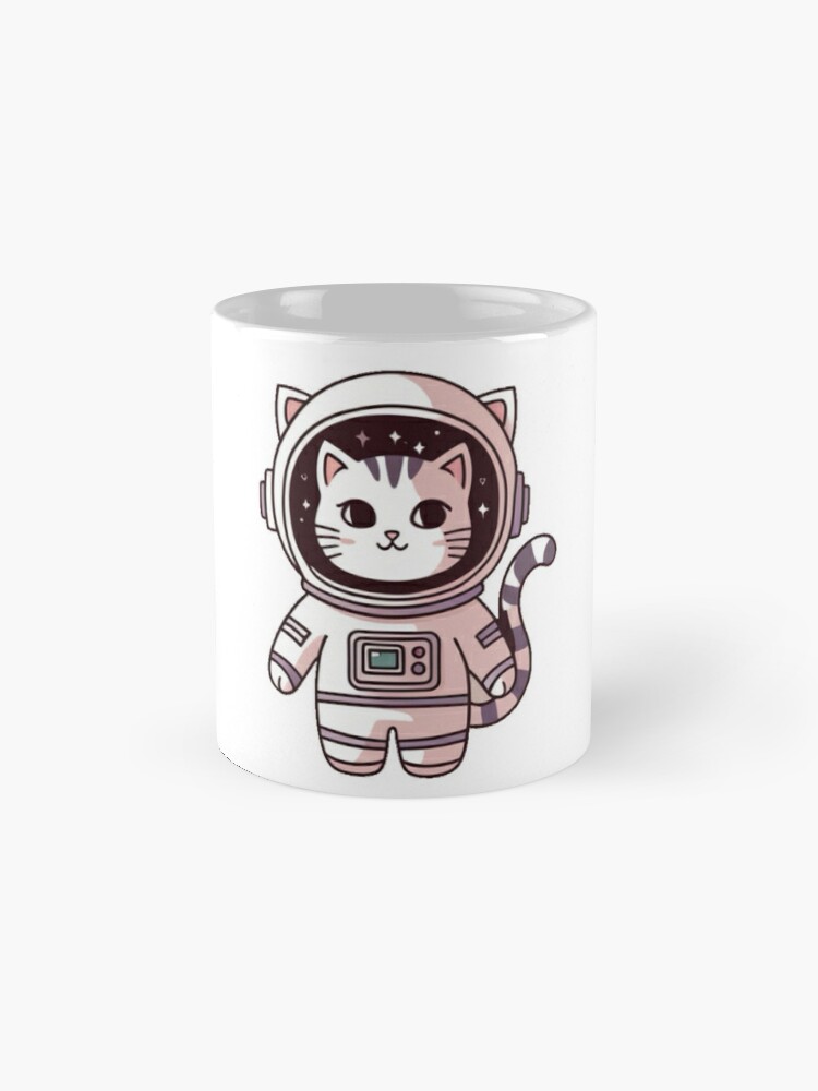 Cute kitty cat astronaut. Coffee Mug - www.lacoo.eu