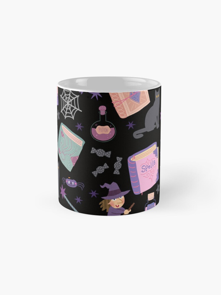 Cute Witch with books Coffee Mug - www.lacoo.eu