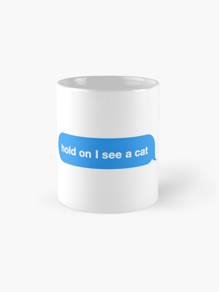 Cat Distraction sticker Coffee Mug - www.lacoo.eu