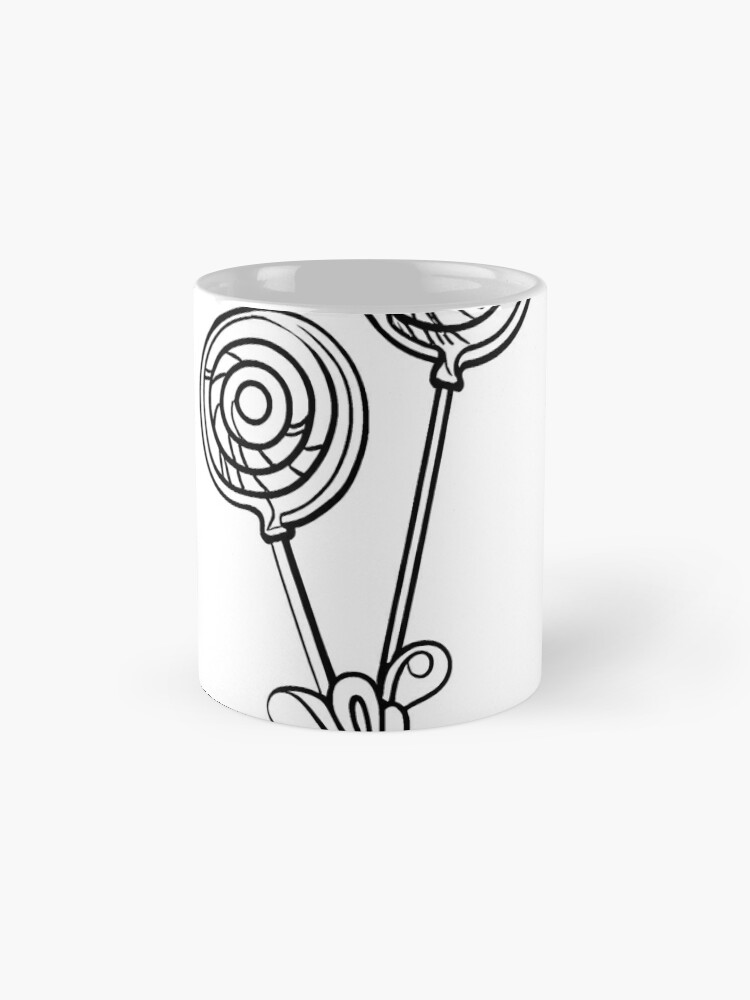 Lollipop Line Drawing Coffee Mug - www.lacoo.eu