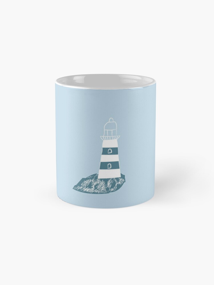 Lighthouse on the Rocks Coffee Mug - www.lacoo.eu