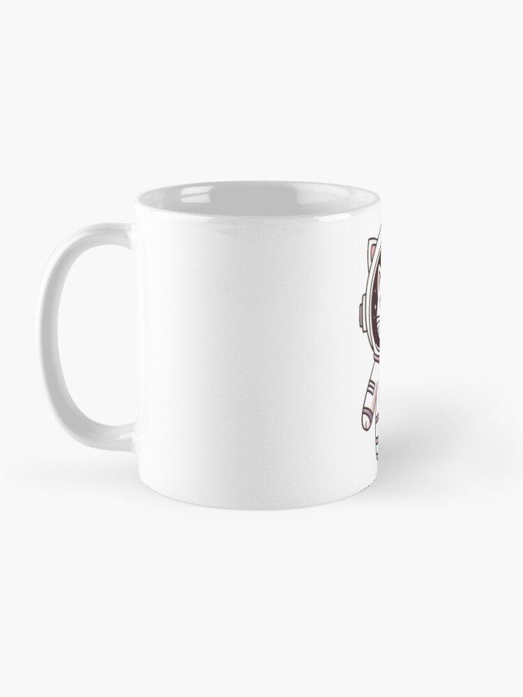 Cute kitty cat astronaut. Coffee Mug - www.lacoo.eu