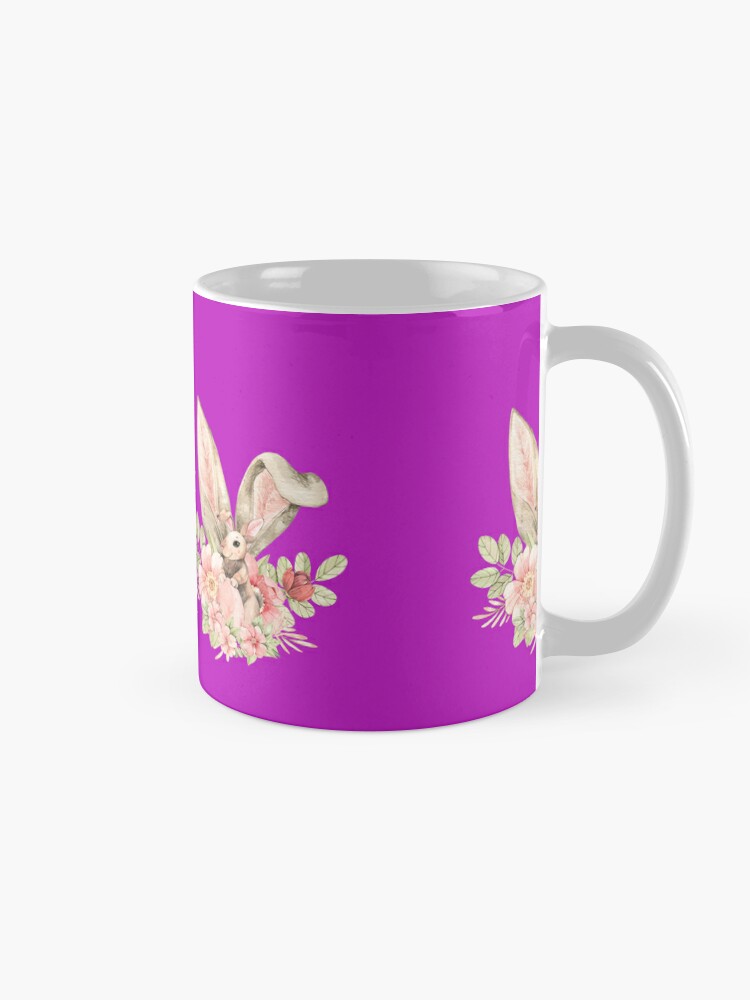 Flower Rabbit: Creative and Natural Awakening Coffee Mug - www.lacoo.eu