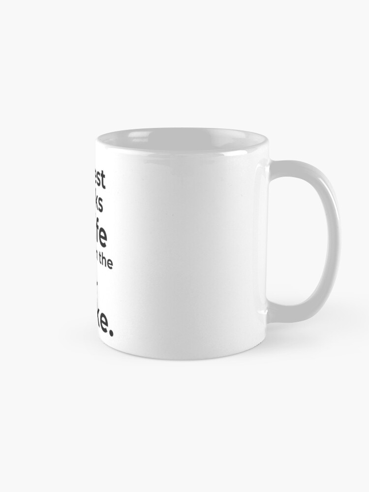 The Greatest Risks in Life" Motivational Quote Design Coffee Mug - www.lacoo.eu