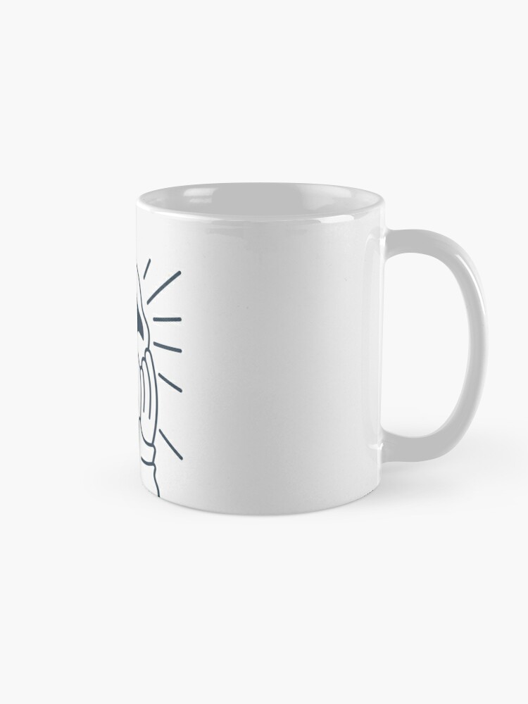 BOO - Screaming Face: Scary Halloween Scream Design Coffee Mug - www.lacoo.eu