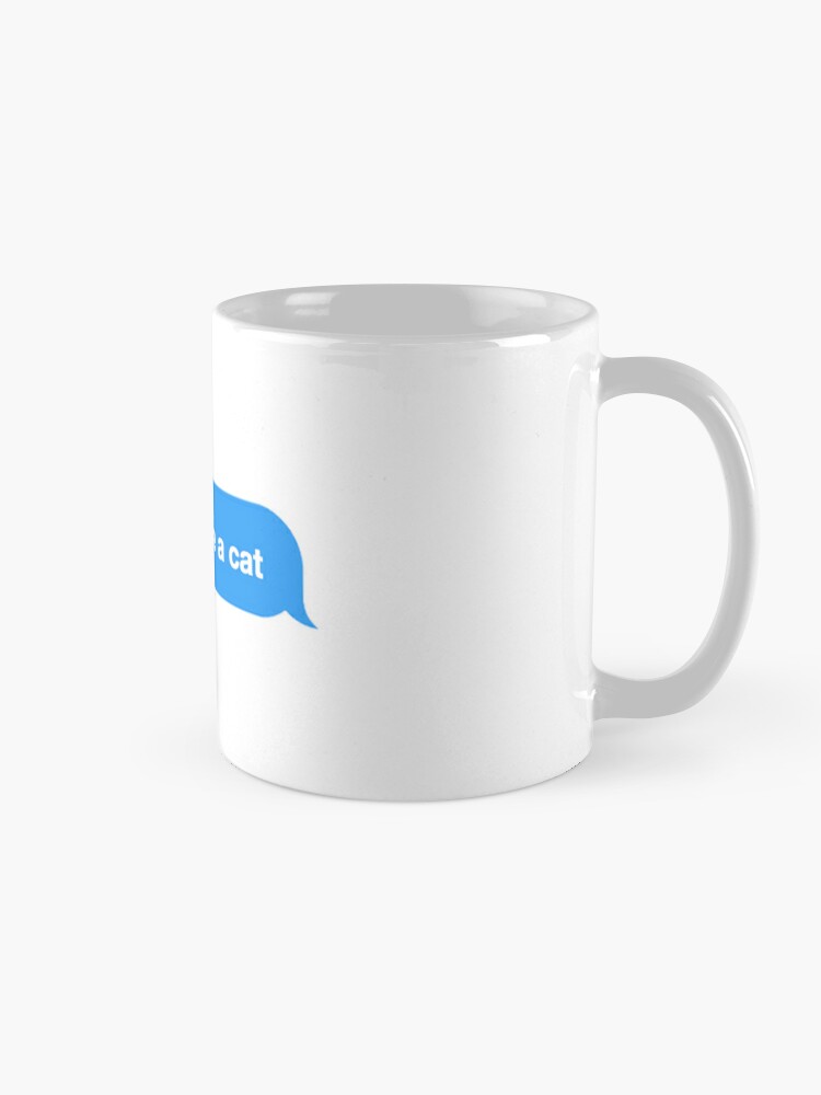 Cat Distraction sticker Coffee Mug - www.lacoo.eu
