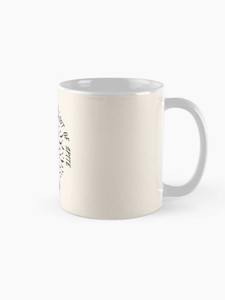 Surviving Purely Out of Spite - Dancing Skeleton & Bats - Original Gift - Halloween Coffee Mug - www.lacoo.eu