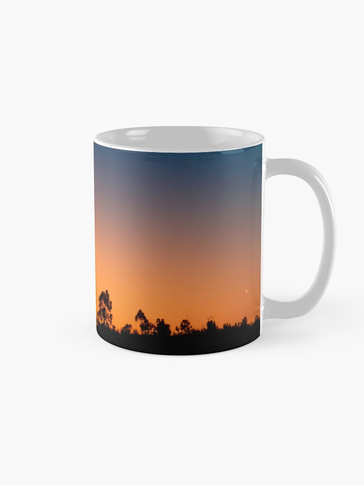 Crescent Moon with Earthshine and Saturn (C048/3556) Coffee Mug - www.lacoo.eu