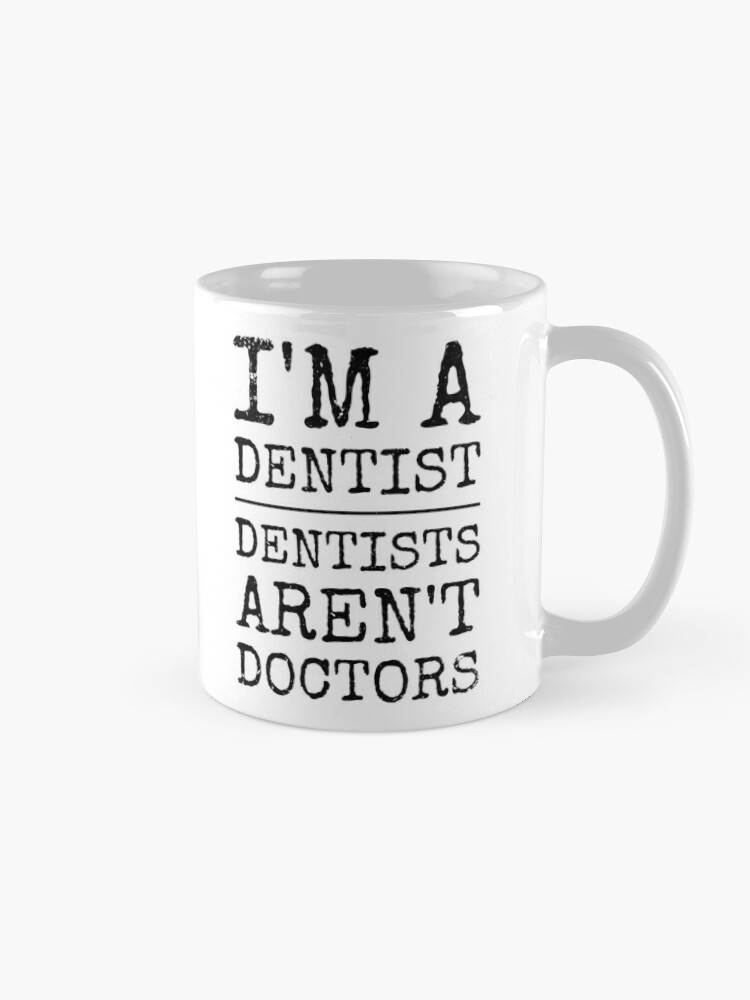 I'm dentist, dentists aren't doctors shorts comments YOUTUBE-1 Coffee Mug - www.lacoo.eu