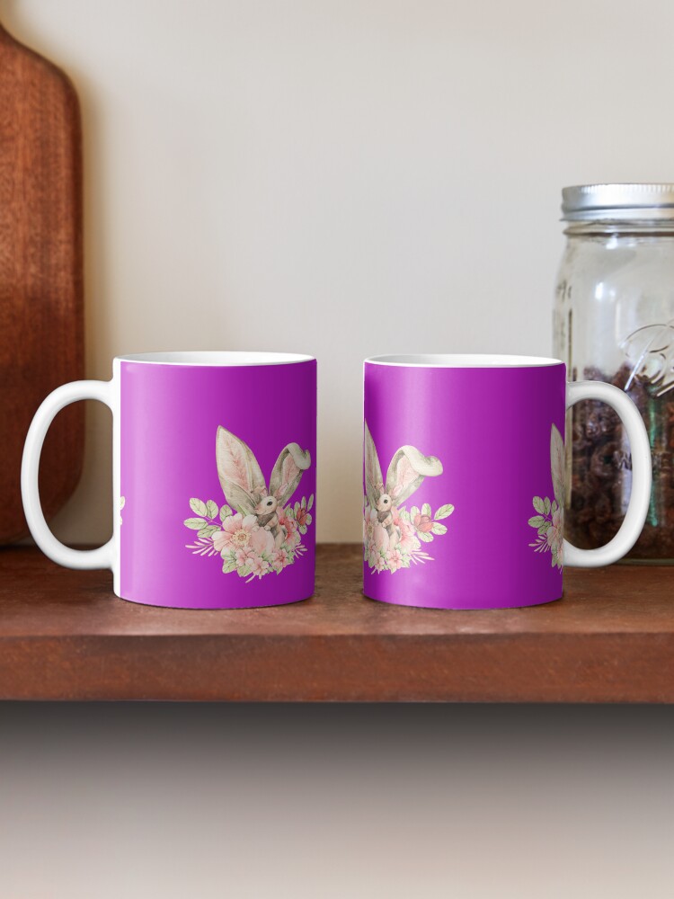 Flower Rabbit: Creative and Natural Awakening Coffee Mug - www.lacoo.eu