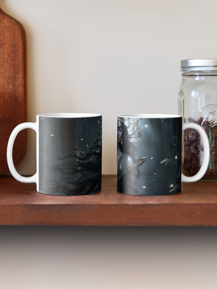 Saraswati in the Forest Coffee Mug - www.lacoo.eu