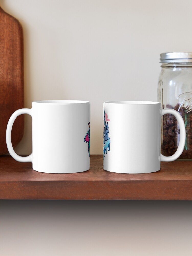 Dragon Melting Ice Castle  Coffee Mug - www.lacoo.eu