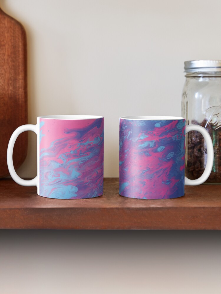 Cotton Candy Abstract Art Coffee Mug - www.lacoo.eu