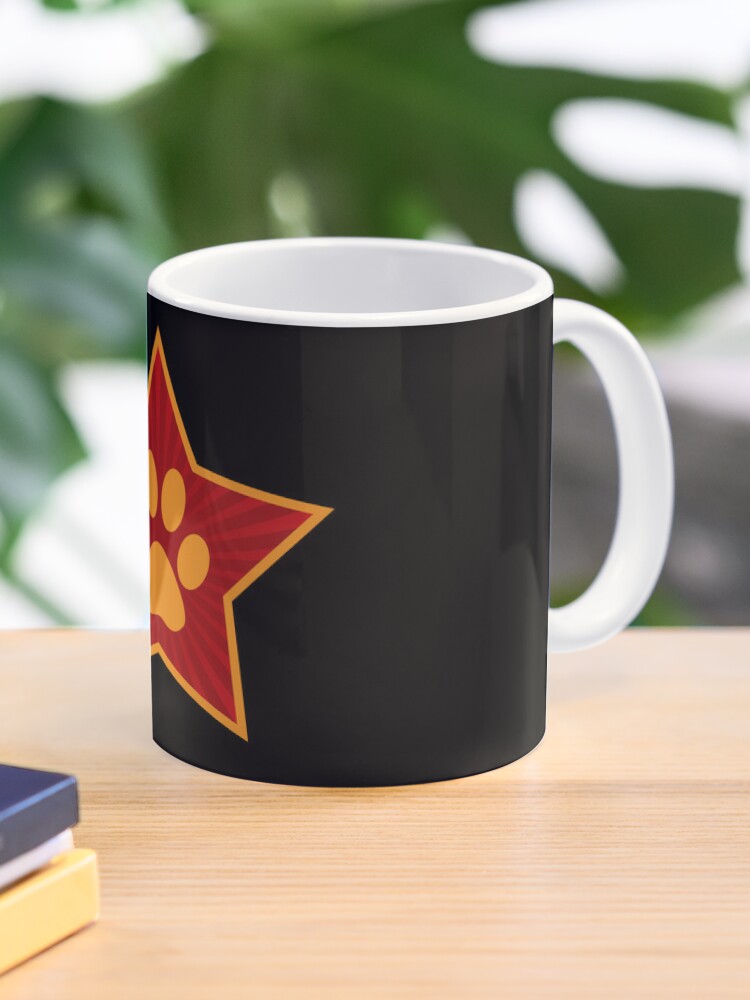 Cat Communism Red STAR Coffee Mug - www.lacoo.eu