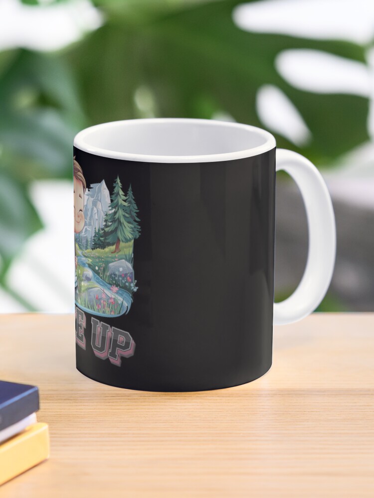 Hike up - Take a break - Next adventure - Backpacking gear Coffee Mug - www.lacoo.eu