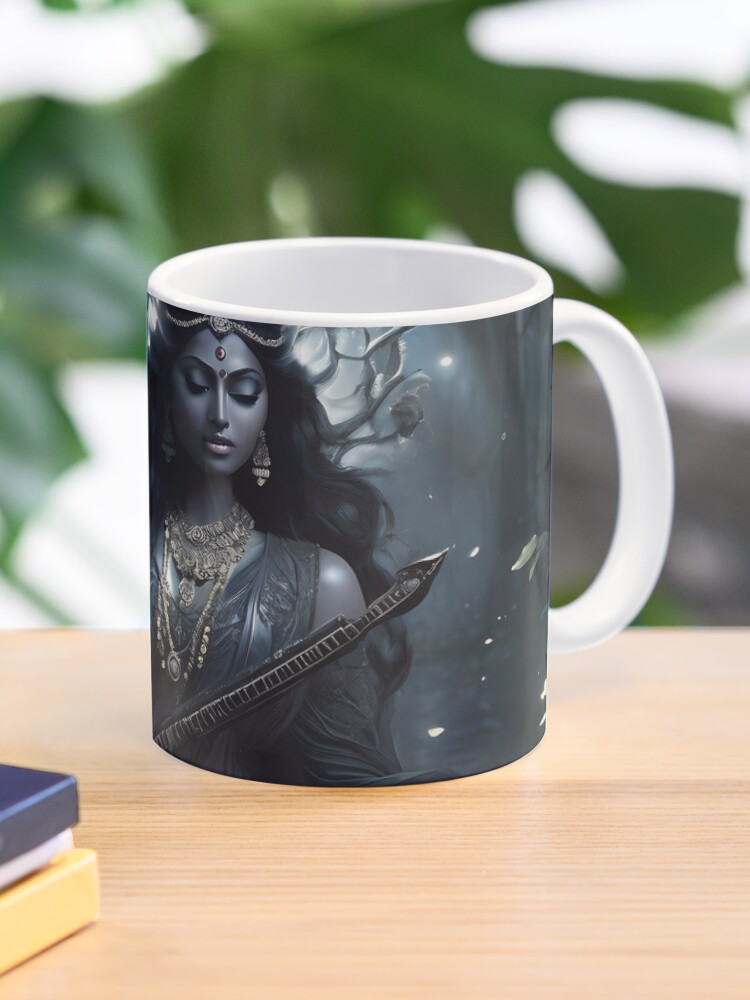 Saraswati in the Forest Coffee Mug - www.lacoo.eu