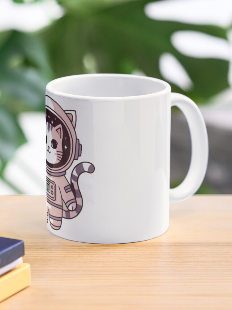 Cute kitty cat astronaut. Coffee Mug - www.lacoo.eu