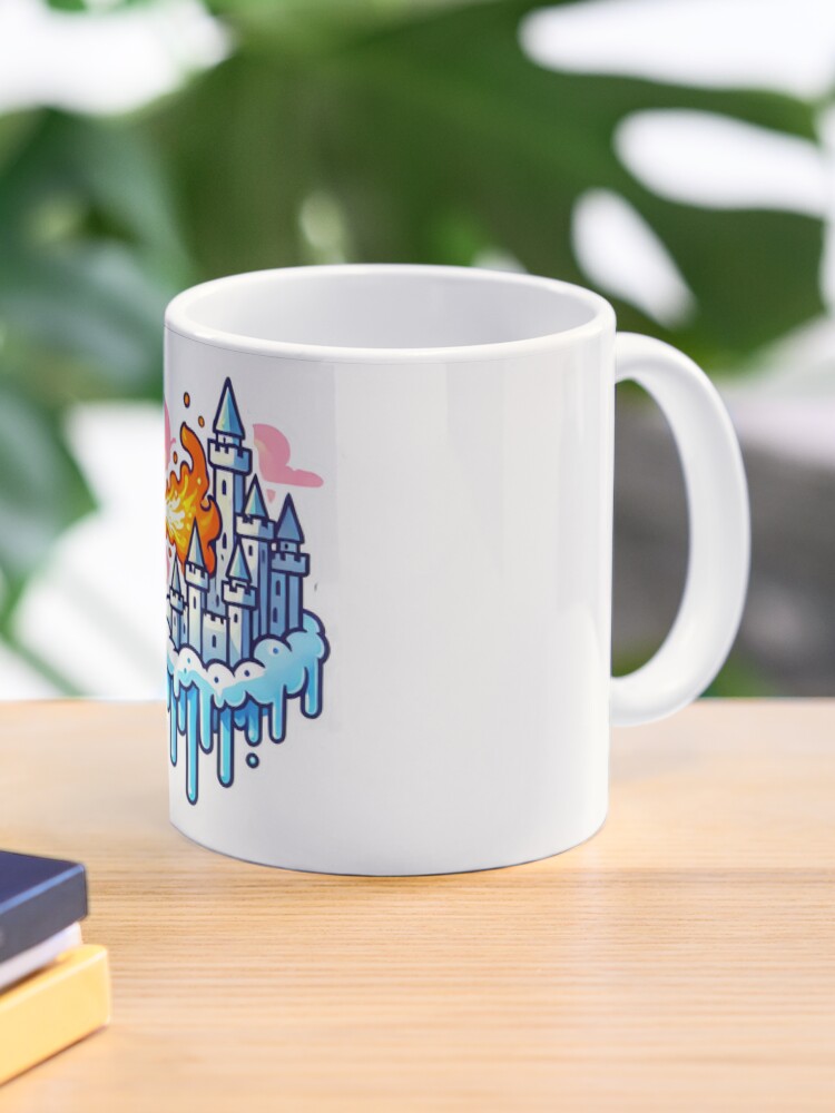 Dragon Melting Ice Castle  Coffee Mug - www.lacoo.eu