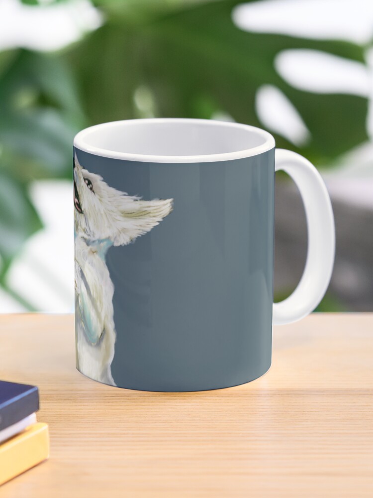 Cute mermaid west highland dog Coffee Mug - www.lacoo.eu