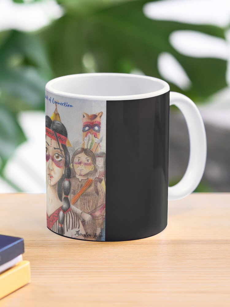 Colored pencil drawing "the cohesion" Coffee Mug - www.lacoo.eu