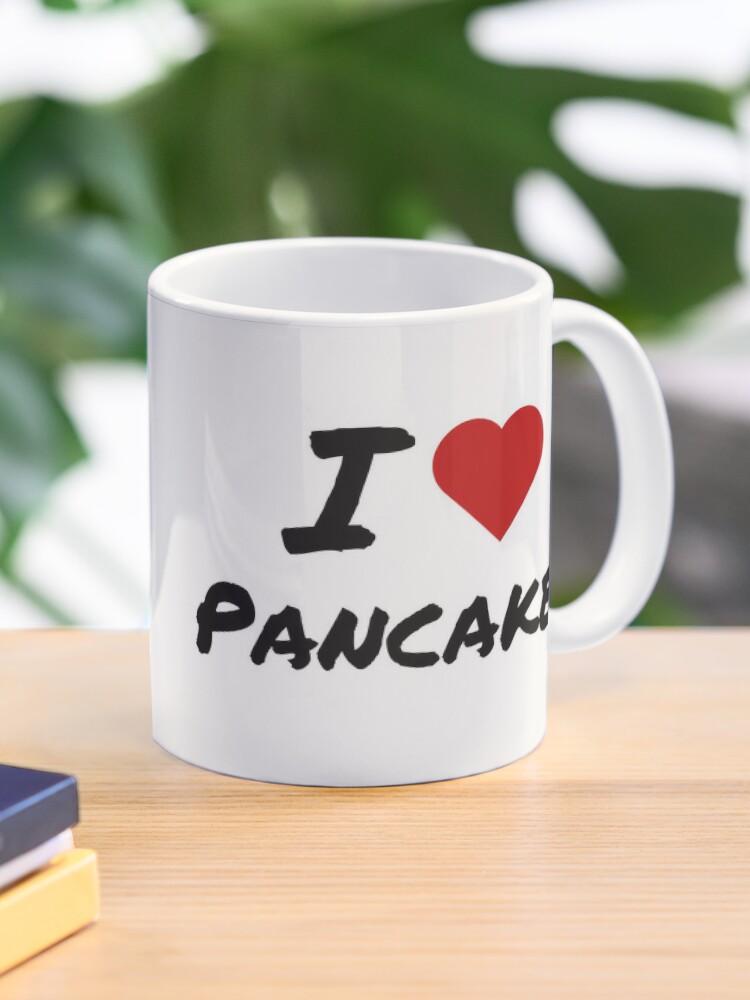 I love Pancakes - I ❤️ Pancakes - I heart Pancakes  Coffee Mug - www.lacoo.eu