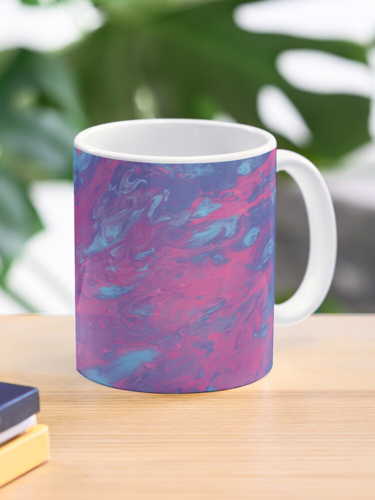 Cotton Candy Abstract Art Coffee Mug - www.lacoo.eu