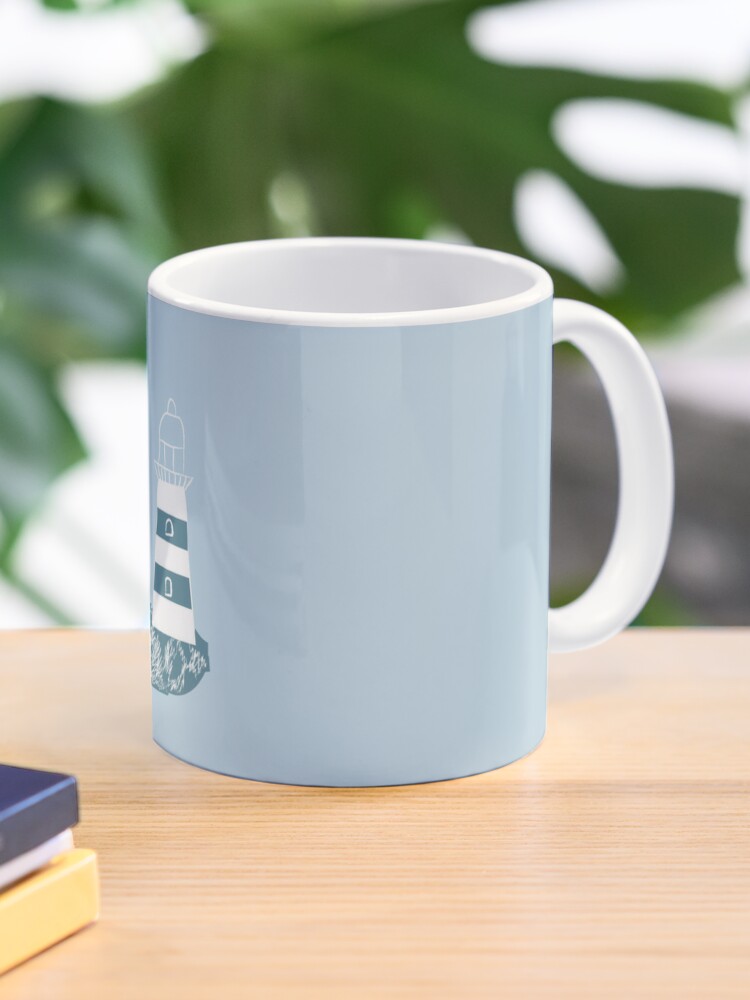 Lighthouse on the Rocks Coffee Mug - www.lacoo.eu