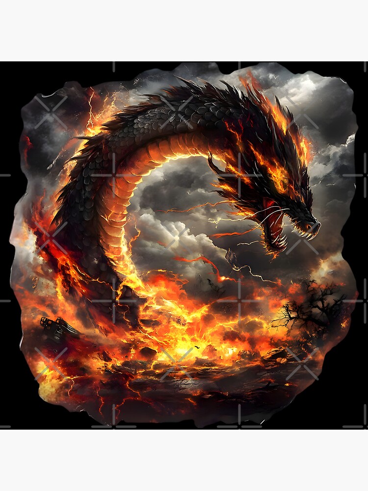 Unleash fiery power with the Blaze of the Tempest Dragon Coasters (Set of 4)! Featuring a stunning dragon design, these coasters are perfect for fantasy lovers and dragon enthusiasts. - www.lacoo.eu