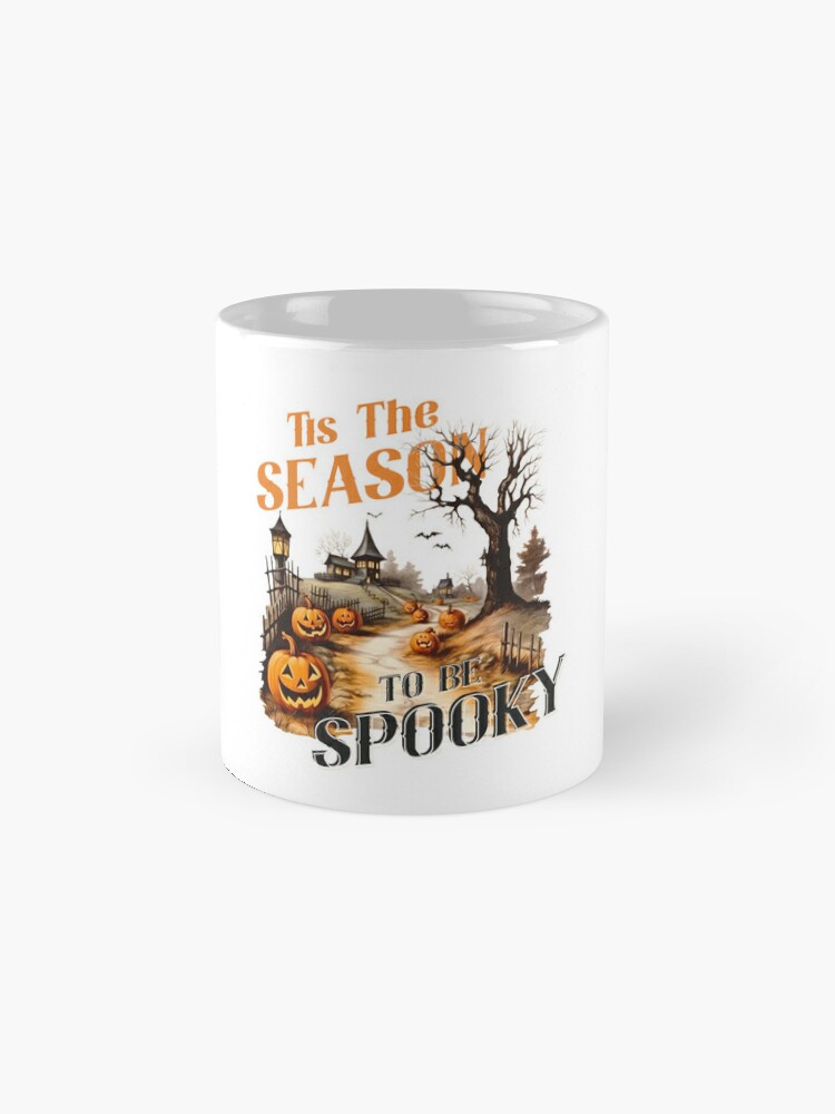 'Tis the Season to Be Spooky – Fun and Festive Halloween Design Coffee Mug - www.lacoo.eu