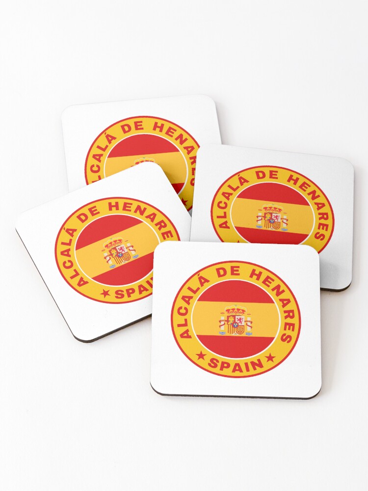 Alcalá de Henares - Spain  Coasters (Set of 4) - www.lacoo.eu