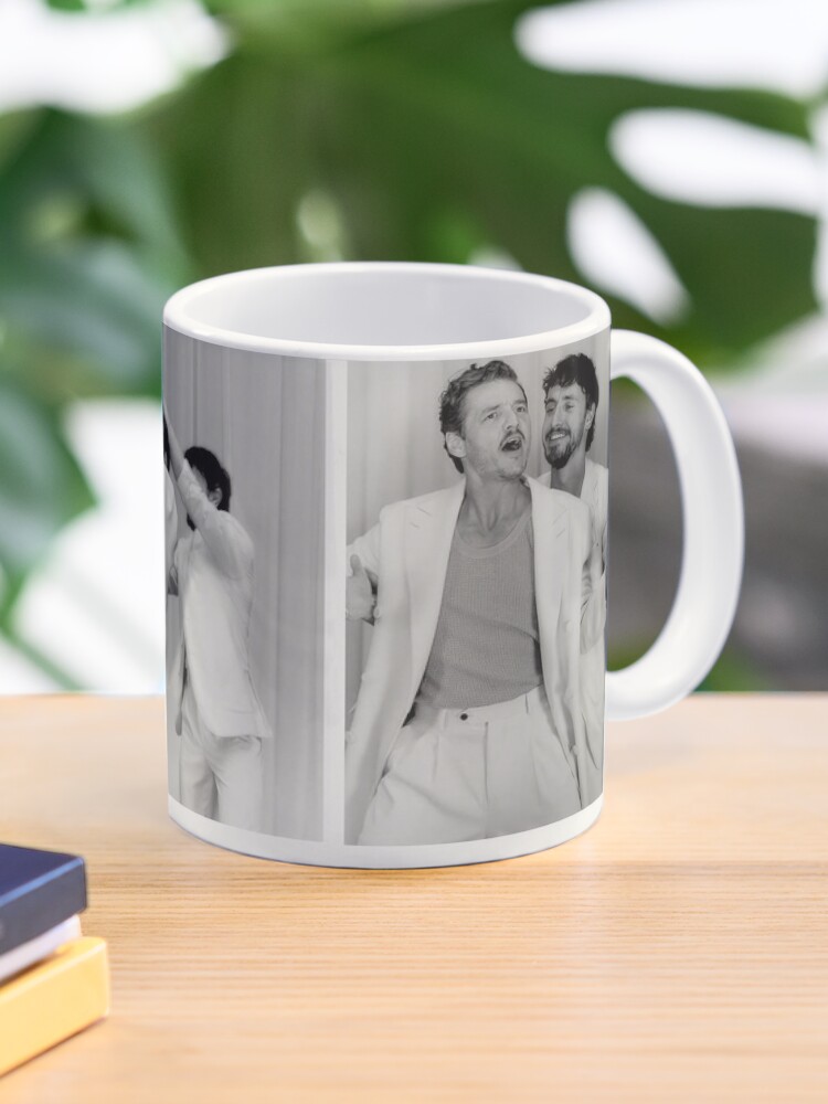 🎬 PEDRO AND PAUL COLLAGE Coffee Mug – A unique tribute mug featuring a bold collage of Pedro and Paul, perfect for fans of iconic duos and film lovers! - www.lacoo.eu