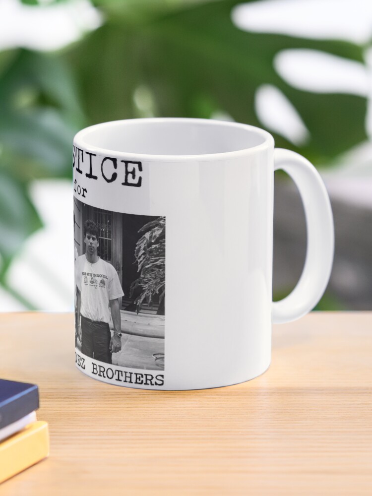Make a bold statement with the JUSTICE For The MENENDEZ BROTHERS Coffee Mug! Perfect for those passionate about the infamous case, this mug sparks conversation and awareness. - www.lacoo.eu