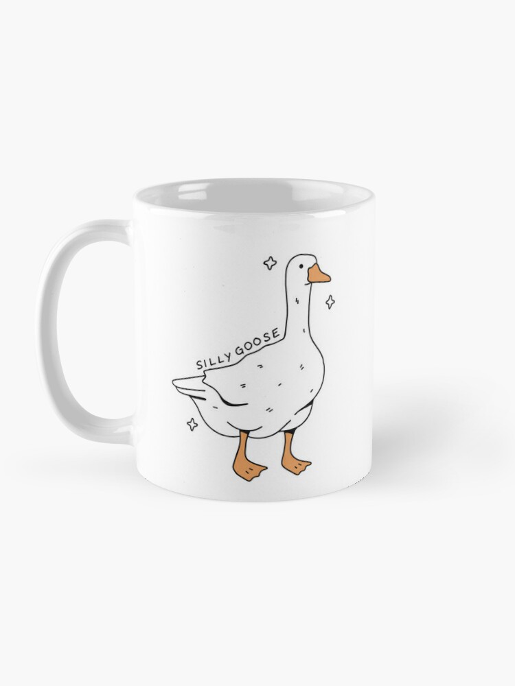 'Silly Goose' Illustration Coffee Mug - www.lacoo.eu