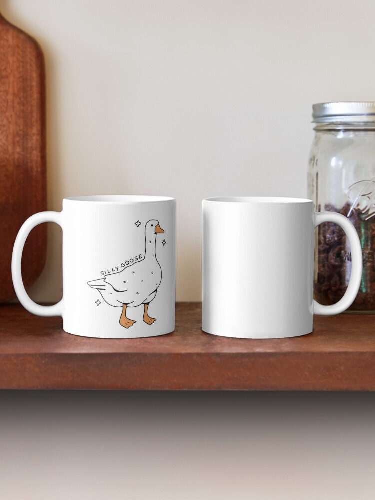'Silly Goose' Illustration Coffee Mug - www.lacoo.eu