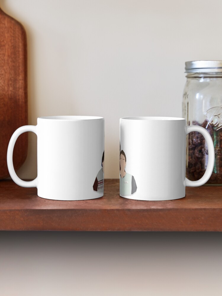 'Derek' / 'Ricky Gervais' / 'Karl Pilkington' Vector Artwork Coffee Mug - www.lacoo.eu
