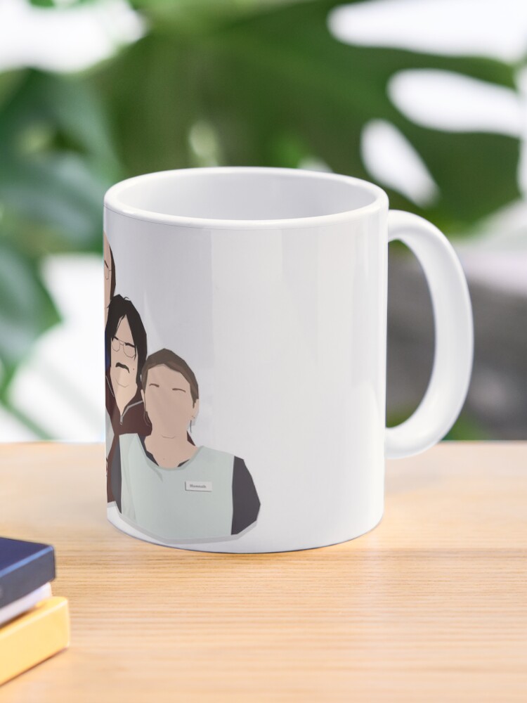 'Derek' / 'Ricky Gervais' / 'Karl Pilkington' Vector Artwork Coffee Mug - www.lacoo.eu