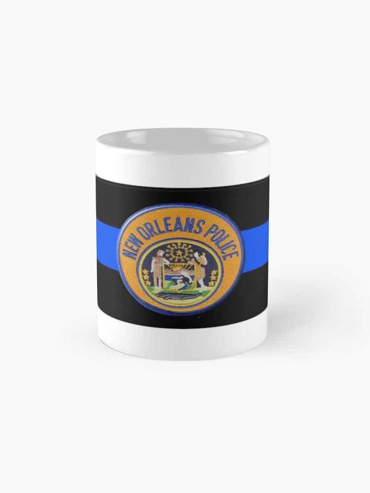 New Orleans Police Thin Blue Line Coffee Mug - Image 2