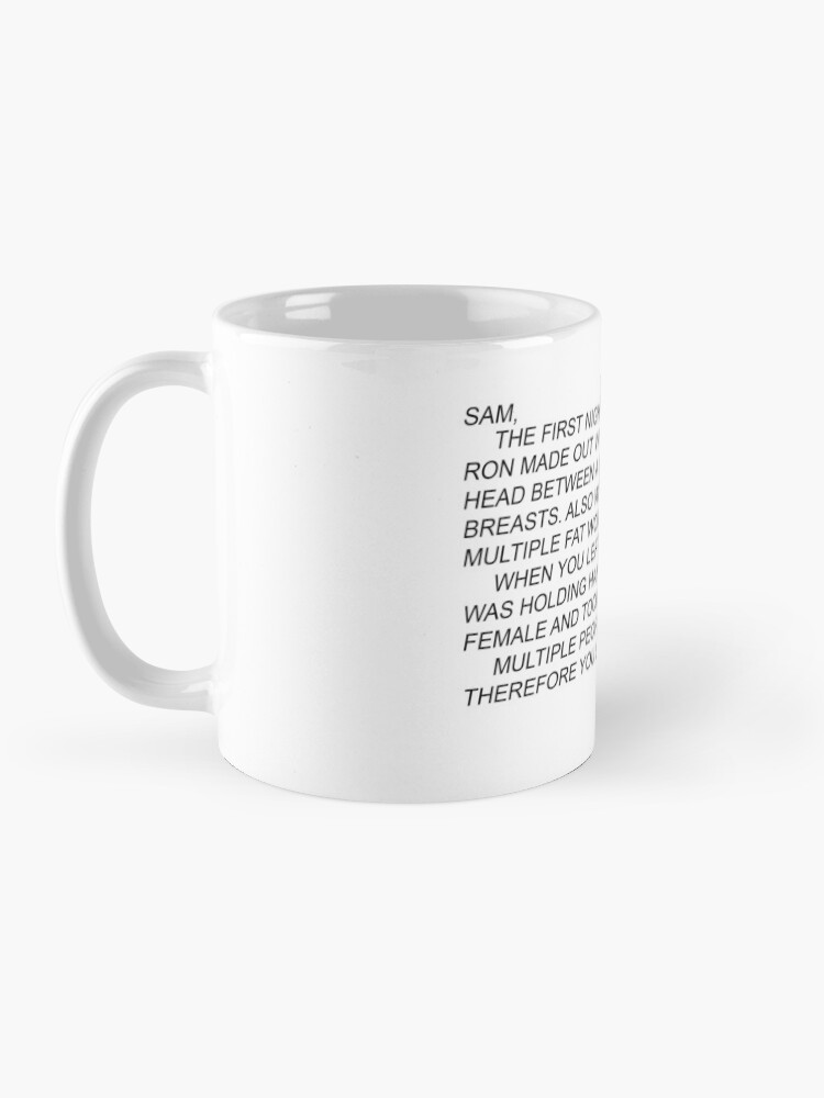 Jersey Shore The Note Coffee Mug