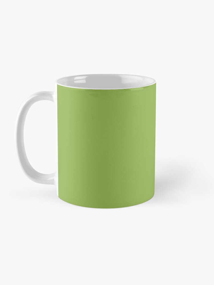 Greenery | Color of the Year 2017 | Fashion Color Spring : Summer 2017 | Solid Color |  Coffee Mug