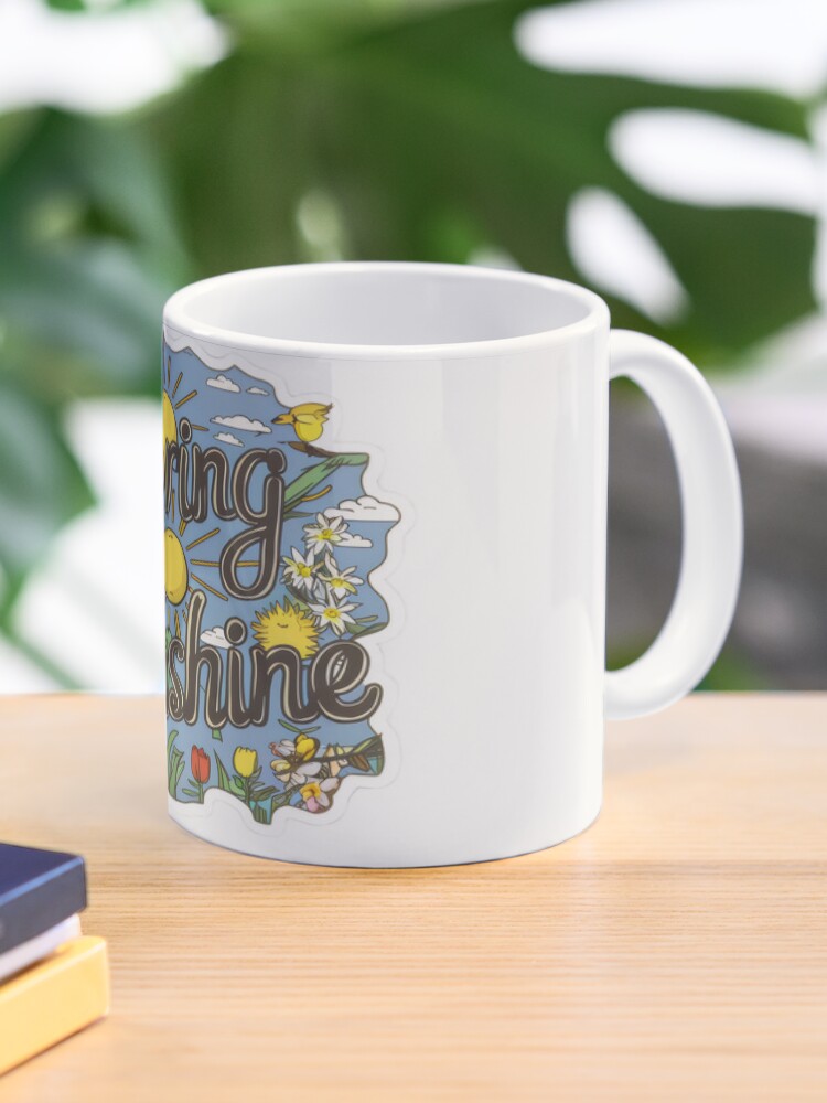 Spring Sunshine Cheerful Coffee Mug - Image 6